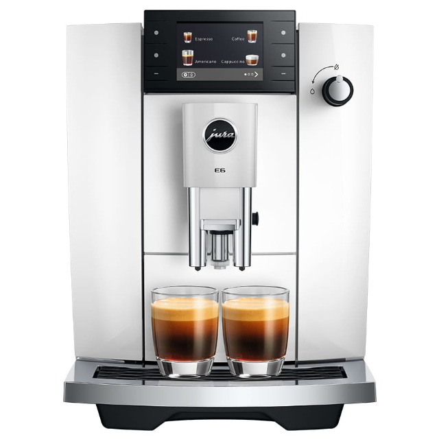 Jura E6 Piano White ED