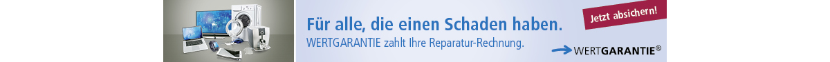 Werbebanner Wertgarantie Werbebanner Wertgarantie